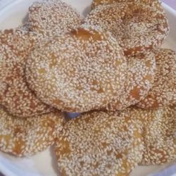芝麻红暑南瓜饼的做法[图]