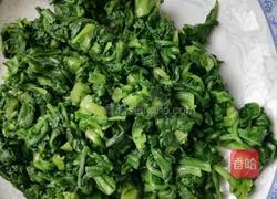 凉拌蒿菜的做法图解2