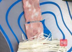 椒盐培根金针菇的做法图解2