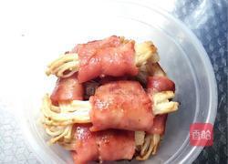 椒盐培根金针菇的做法图解8