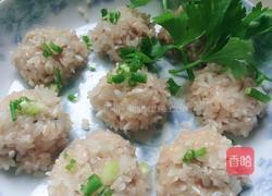 糯米水晶肉丸的做法图解4