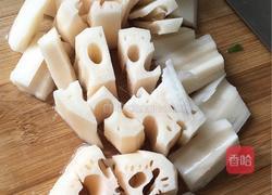 排骨烧莲藕的做法图解3