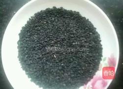 黑芝麻牛轧软糖的做法图解3