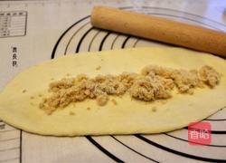 葱香肉松排包的做法图解9