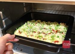 葱香肉松排包的做法图解16