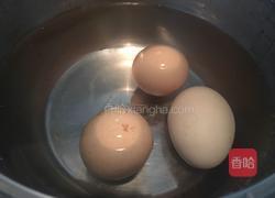 绿鸡蛋火腿三明治的做法图解2