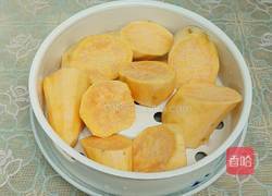 心心番薯泥的做法图解3