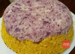 南瓜紫薯发糕的做法图解9