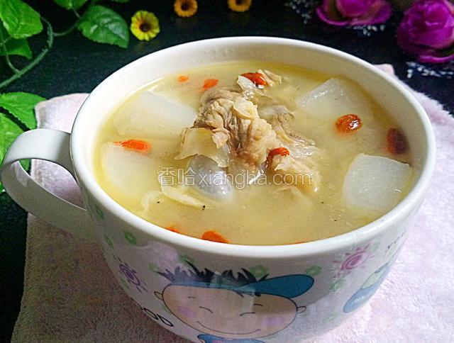 萝卜虾皮大骨汤