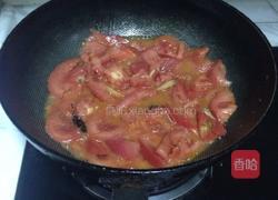 番茄焖菜花的做法图解3