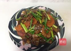 五花肉炒蒜薹的做法图解6