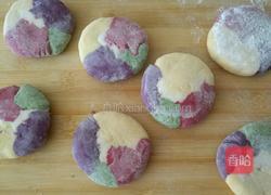 茴香素馅彩色大包子的做法图解6