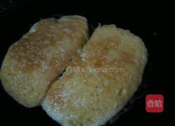 香煎馒头鸡蛋饼的做法图解5