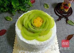 巧克力水果蛋糕（6寸）的做法图解1