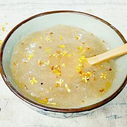 醇香桂花藕粉羹的做法[图]