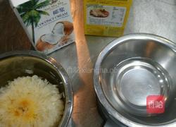 椰汁雪耳糕的做法图解1