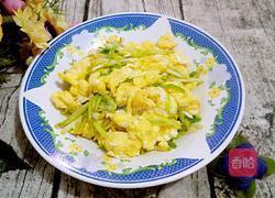 蒜黄炒鸡蛋的做法图解7