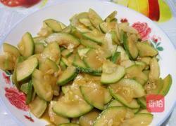 爆炒西葫芦的做法图解6