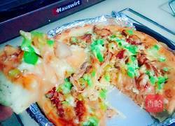 新奥尔良烤肉披萨的做法图解8