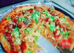 新奥尔良烤肉披萨的做法图解9