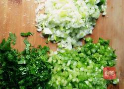 翡翠白菜蒸饺的做法图解3