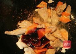 菜花炒肉的做法图解9