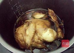 电饭煲焖鸡的做法图解8