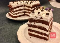 可可奶油方蛋糕的做法图解16