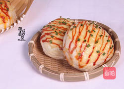 早餐正能量---葱香芝士包的做法图解2