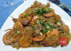 蛋黄焗明虾的做法图解8