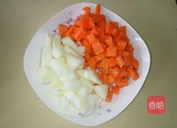 胡萝卜腊肠焖饭的做法图解5