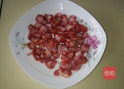 胡萝卜腊肠焖饭的做法图解4