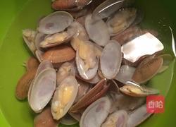 紫苏爆炒花甲的做法图解2