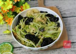 蒜黄鸡蛋炒黑木耳的做法图解10