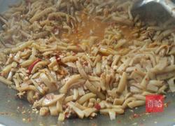 魔芋炒肉的做法图解4