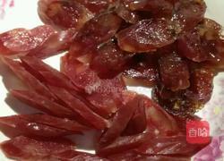 清炒香菇腊肠的做法图解4