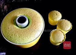 菠菜戚风蛋糕的做法图解10