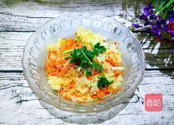 蒜泥胡萝卜银耳的做法图解10