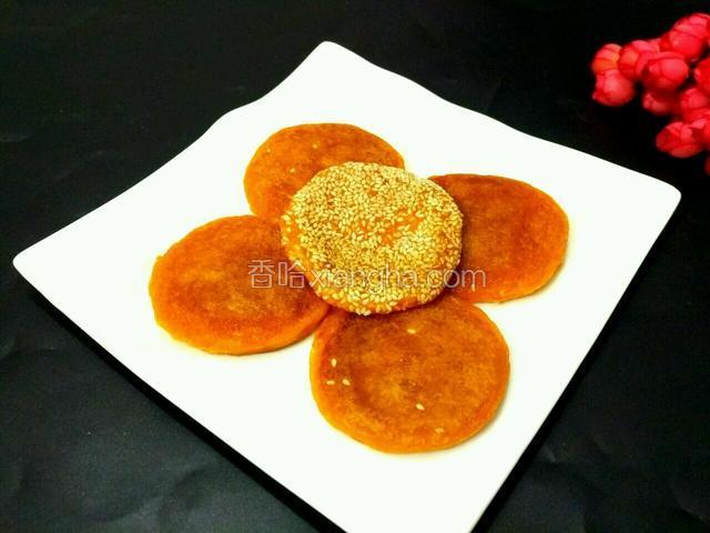 南瓜糯米饼