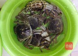 香辣爆炒螃蟹的做法图解1