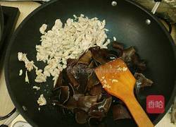 胜瓜木耳炒肉丝的做法图解8