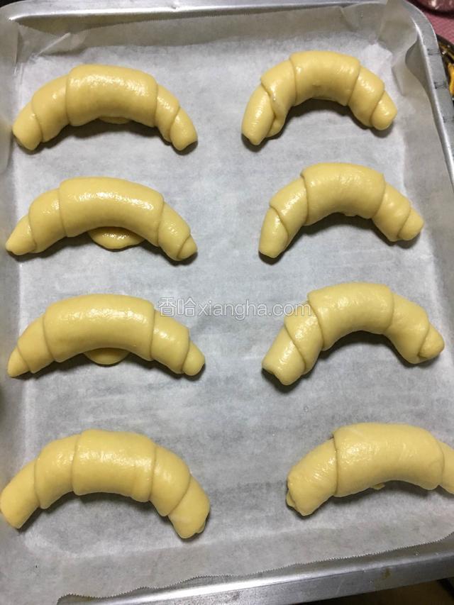 依次卷好剩下得面团