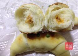 牛角肉松面包的做法图解16