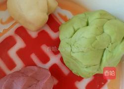三色面包卷的做法图解5