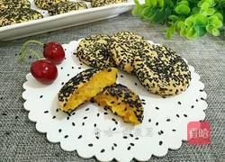 黑芝麻红薯饼(烤箱版)的做法图解1