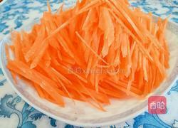 清炒胡萝卜的做法图解2
