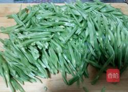 扁豆汆面的做法图解2
