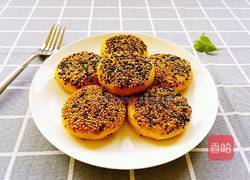 红薯芝麻饼的做法图解15