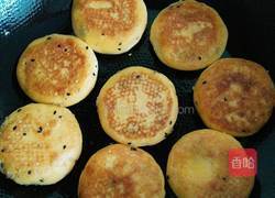 红薯芝麻饼的做法图解13