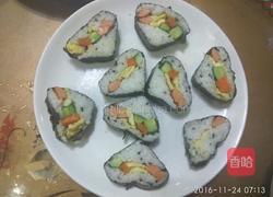 自制寿司卷的做法图解8